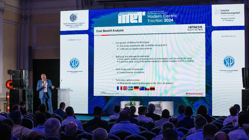 XV Międzynarodowa Konferencja Naukowo-Techniczna Modern Electric Traction MET2024 - GALERIA dzień 2