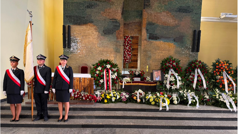 Ostatnie pożegnanie dr. inż. Andrzeja Gołaszewskiego, Prezesa Honorowego SITK 